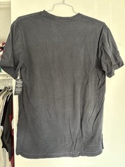 KR3W Men’s T-Shirt Medium Black Distressed Logo Graphic Skate Style New