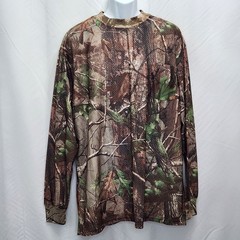 Redhead Realtree APG Camo T Shirt Mens XL Brown Long Sleeve Hunting Outdoor N01D