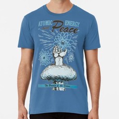 Atomic Energy And Peace Vintage Design Size S to 5XL Made in the USA T-Shirt