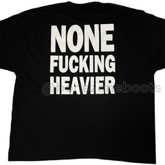 Crowbar shirt NONE F*CKING HEAVIER hardcore sludge metal Down Eyehategod tour 3X