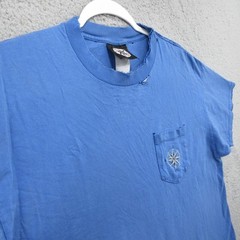 Vintage Make The Run Shirt Mens XL Distressed Skiing Compass Single Stitch Blue