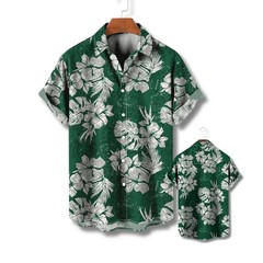 Hawaiian Shirt Tropical Aloha Beach Summer Vacation Mens