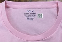 Polo Ralph Lauren T Shirt Custom Slim Fit Short Sleeve Pink Men’s Size XXL