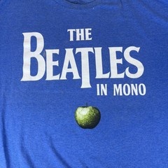 Apple Records The Beatles In Mono T-Shirt Mens XL Heather Blue Graphic Cotton