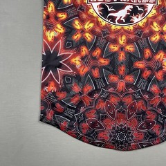 Lost Lands Electronic Music Festival Baseball Jersey Dino Print Men’s Small NEW