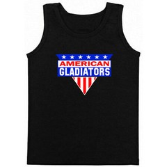 American Gladiators Logo Custom DVD shirt TANK TOP