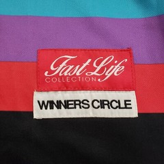 Hudson King Pin Shirt Mens Medium Yellow Black Jersey Racing Winners Circle