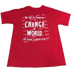 Gildan Obama 08 We Still Have The Dream Graphic TShirt Mens Large MLK Mandela