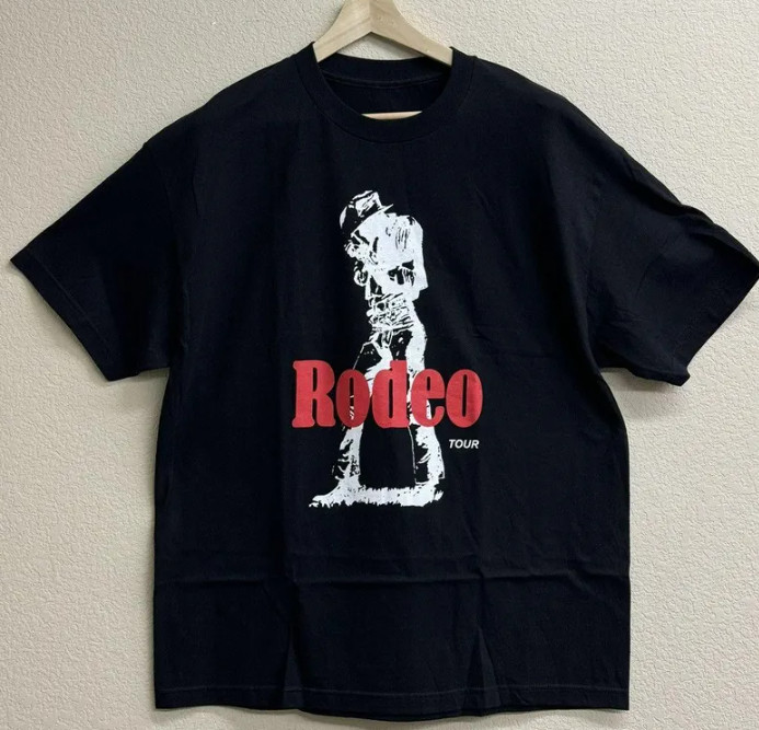 Limited Travis Scott Rodeo Tour Date 2015 Mens T Shirt