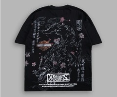 Harley-Davidson Wolves Forever Bushido Tee Box Set Black Graphic Men’s XL
