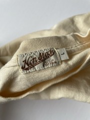 Non Stock Knitting Mills T-Shirt Men’s Large Cream Yellow Made in USA