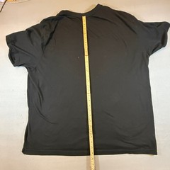 Reebok Mens 3XL Black Delta Logo Graphic T-Shirt Short Sleeve REM241TE28 1650