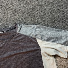 REI CO-OP PERFORMANCE T-SHIRT MENS Medium M Gray 3 Tone Color Nice!