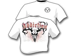 Hunting t shirt Dixie Land Outdoors Addiction Archery apparel Deer Skull