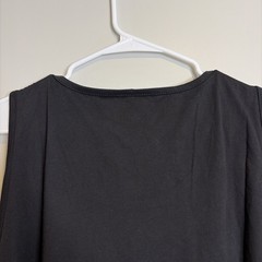 Big Dude Tank Sz 6X Men’s Big and Tall Black Shirt Summer Workout Gym Muscle NEW