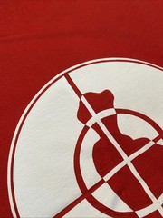 Vintage RED Public Enemy Rap Tee Shirt Size Large Heavy Cotton 90’s – Y2K