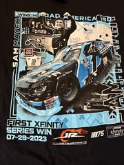 NWT Checkered Flag Sports T-Shirt Sam Mayer’s NASCAR 2023 Men’s XL