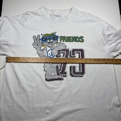 Vintage 1973 Peace Friends Hippie Cat Single Stitched T Shirt XL Class Of 1973