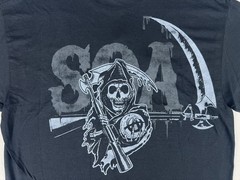 SONS OF ANARCHY T-SHIRT Men’s Large REAPER CREW NEW WITH TAGS
