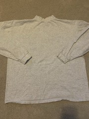 Vintage 1997 Helvetia Bold Art Deco Air Mail Stamp Graphic Shirt Made In USA