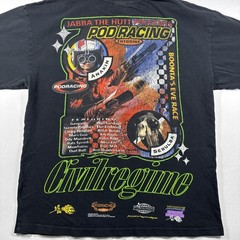 Anakin Skywalker Civil Regime T-Shirt Star Wars Podracer Men’s Medium Oversized