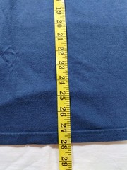 Enatex Blue V-Neck T-Shirt Men’s Size XL 100% Cotton Solid Basic Tee
