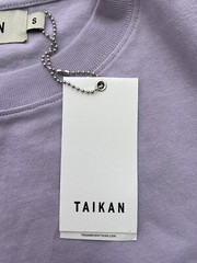 Taikan Heavyweight Light Purple Crew Neck T-Shirt Men’s SMALL NWT