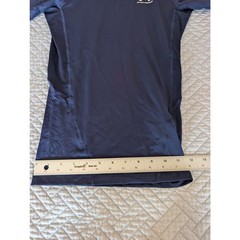 NWT Under Armour Heatgear Men’s Small Navy Compression Long Sleeve Shirt (0917)