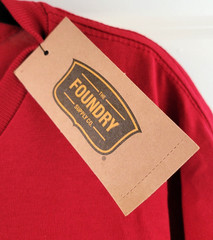 3 Foundry Crew Neck T-Shirt Men’s 2XL Short Sleeve Red Blue and Gray NWT