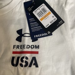 Under Armour Men’s UA Freedom Flag T-Shirt Mens Tee Shirt New SM