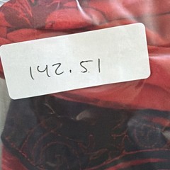 FLAW- Avirex Shirt Mens Extra Large Red Thermal Sleeve Logo y2k (FITS SLIM)