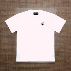 BIGFACE Coffee Oversized Heavyweight T-Shirt White XL 365 GSM Combed Cotton USA