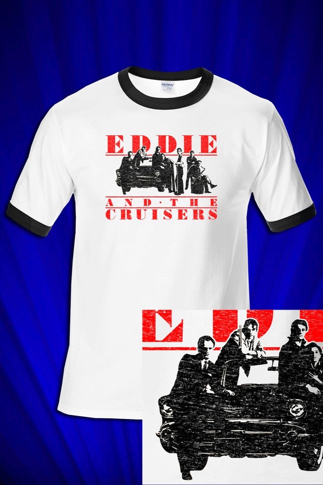 Eddie and the Cruisers Vintage Tee T-SHIRT FREE SHIP USA Rock n Roll