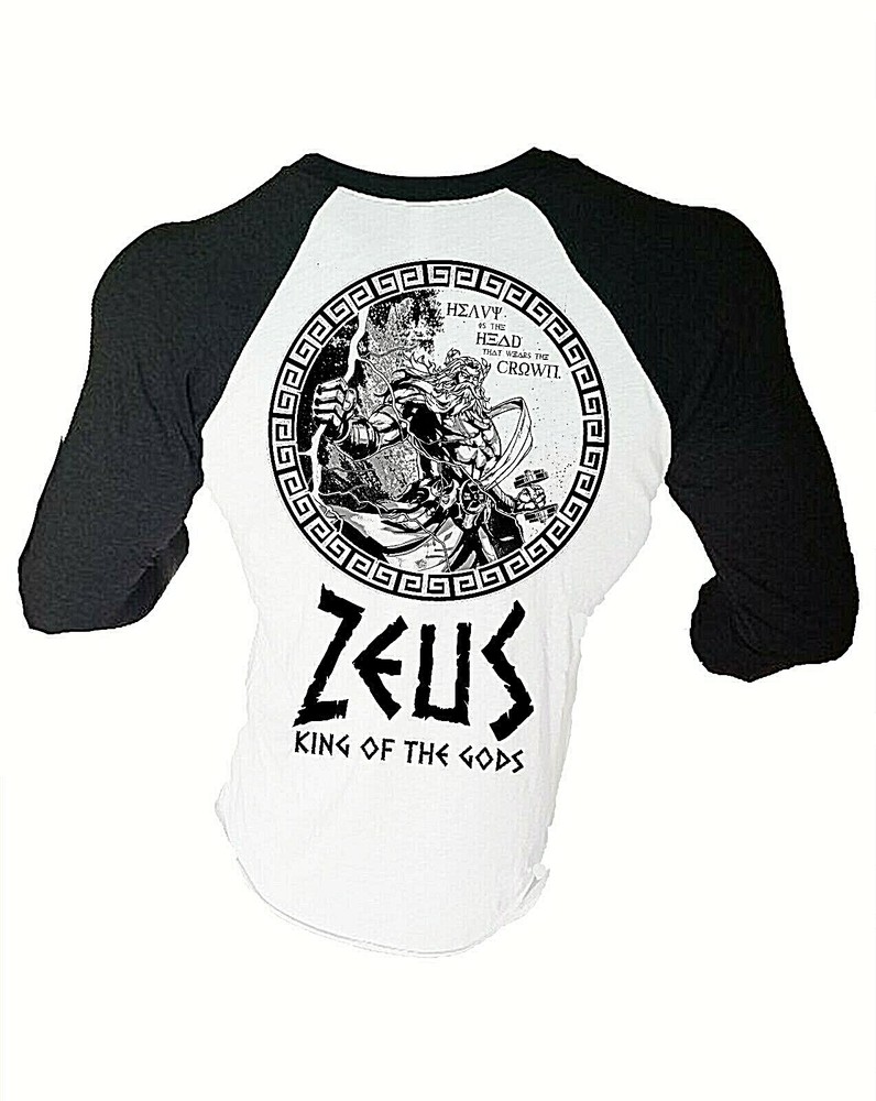 Iron Gods Zeus Workout T-Shirt, Mens Gym Shirt, Gym Clothing, Gym Outfit. Gym