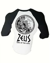 Iron Gods Zeus Workout T-Shirt, Mens Gym Shirt, Gym Clothing, Gym Outfit. Gym