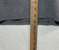 District Perfect Tri T-Shirt Men 3/4 Sleeve Raglan Baseball Superman “S” Logo XL