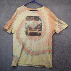 Volkswagen T-shirt Mens 2XL Tie Dye Official VW Bus Rare