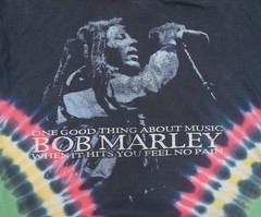 Vintage Bob Marley Shirt Mens XLarge Reggae Tee Music Rasta Zion Single Stitch