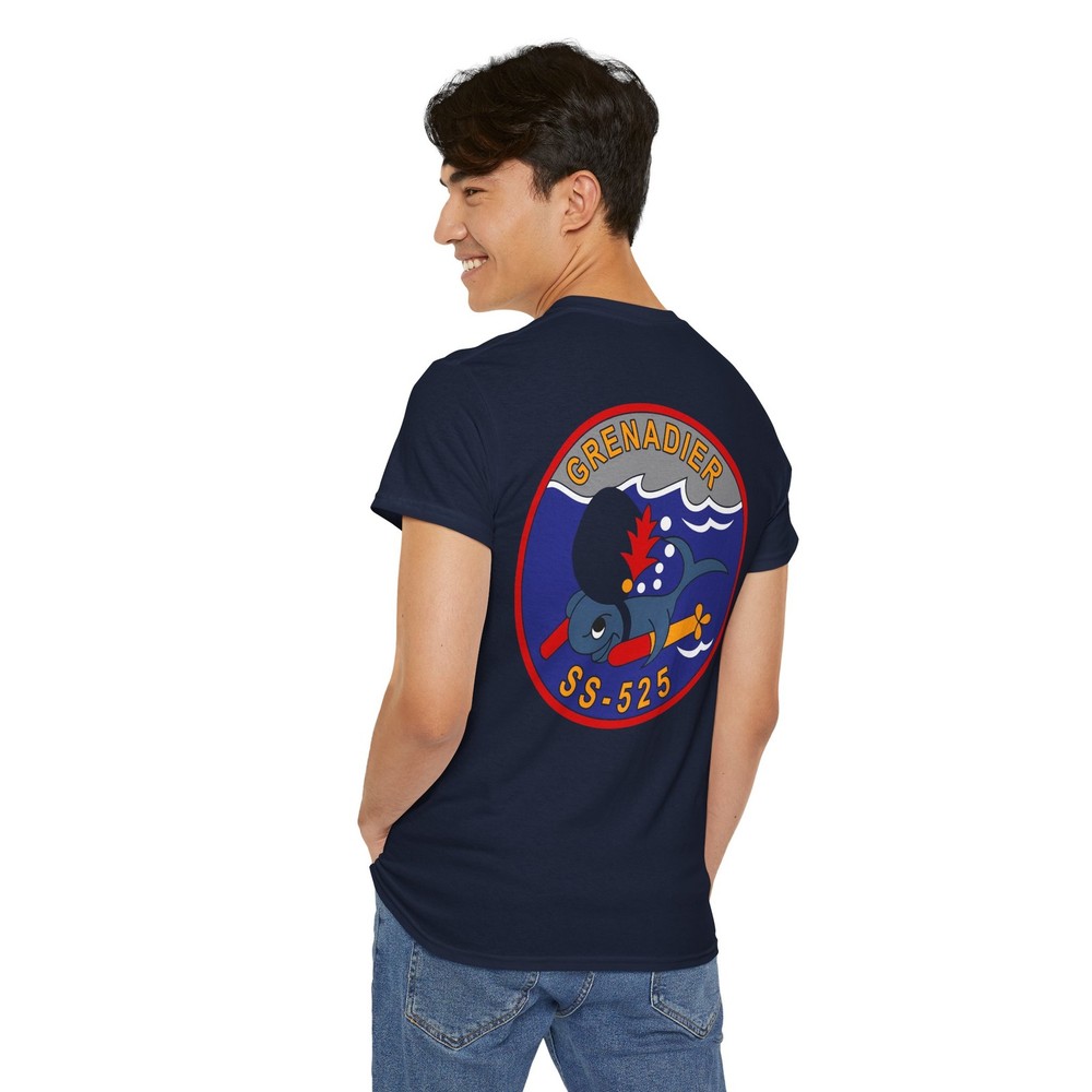 USS Grenadier SS-525 Submarine Tee | Nautical Navy Shirt