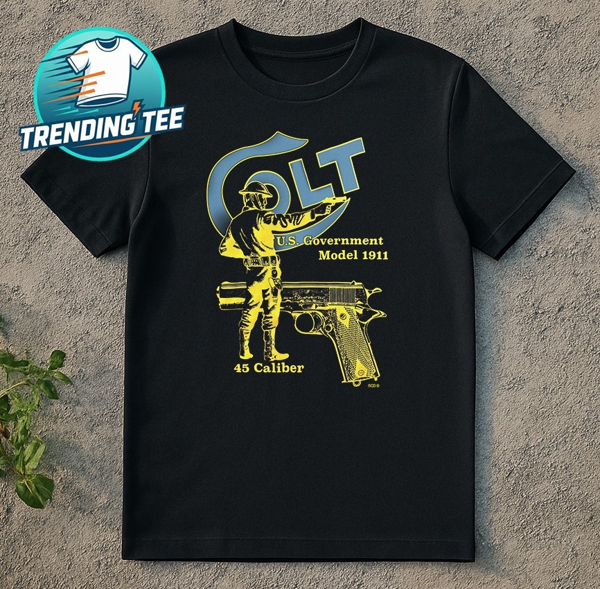 Colt Model 1911 45 Caliber T-Shirt SL0495