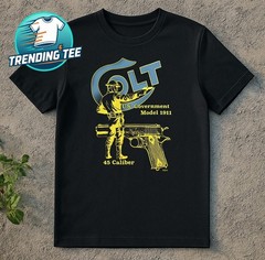 Colt Model 1911 45 Caliber T-Shirt SL0495