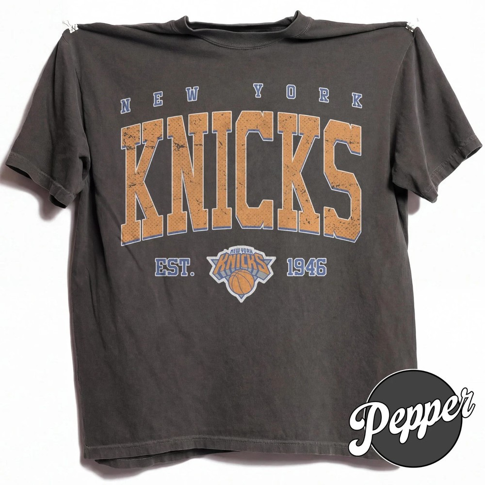 HOT!!! Vintage New York Knicks Basketball Est 1946 Comfort Colors Shirt
