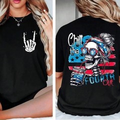 4th Of July TShirt USA TShirt Funny 4th Of July Shirt Retro American Flag TShirt