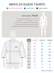 Mens Soft Cotton Raglan 3/4 Sleeve T Shirt Baseball Tee Active Casual Team