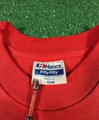 Vintage 80s Hanes Fifty-Fifty Riyadh camel Graphic T-Shirt