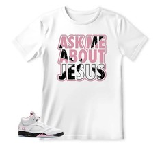 Shirt To Match Retro 5 Soft Pink AJ5 Anniversary, BLACK/WHITE