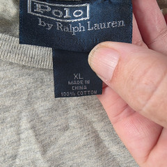 Polo Ralph Lauren Shirt Mens XL Gray NYC Athletic Apparel Graphic T-Shirt Short