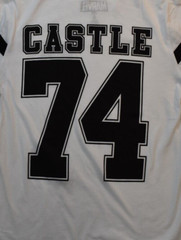 Marvel Mens Punisher 74 Frank Castle Double-Sided Print White Shirt NWT S, M