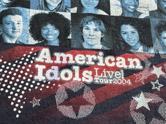 Vintage American Idol 2004 Jennifer Hudson Fantasia Barrino Concert T-Shirt