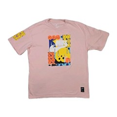 Mens Nike Max90 AIR Tee Artist David Bruce Cotton Graphic T Shirt Medium Pink